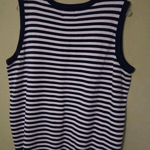 Quacker factory 1x Striped Tank Top - Picture 2 of 3